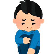 うじうじする少年