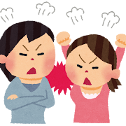 言い合う母と娘